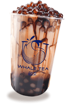 A cup of Whale Tea bubble tea